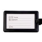 Sport si Outdoor - Articole de voiaj - Accesorii articole de voiaj - Eticheta pentru identificare bagaje 6,5 x 10 cm Flori - Infinity.ro