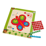 Jucarii, Copii si Bebe - Jucarii si jocuri - Jucarii & jocuri educative - Seturi de artizanat - Set creativ adeziv pentru copii +3 ani, Fluture - Infinity.ro