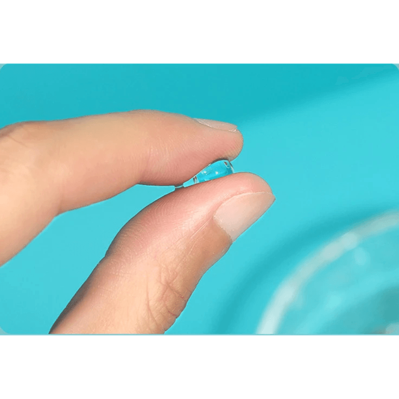 Casa si Gradina - Decoratiuni - Obiecte decorative - Accesorii decorative - Bile decorative din hidrogel nontoxice pentru udarea plantelor, diametru 1 cm, 10 g Albastru - Infinity.ro