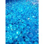 Casa si Gradina - Decoratiuni - Obiecte decorative - Accesorii decorative - Bile decorative din hidrogel nontoxice pentru udarea plantelor, diametru 1 cm, 10 g Albastru - Infinity.ro