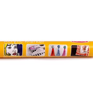 Marker acrilic creativ Toma, 4 mm, Verde