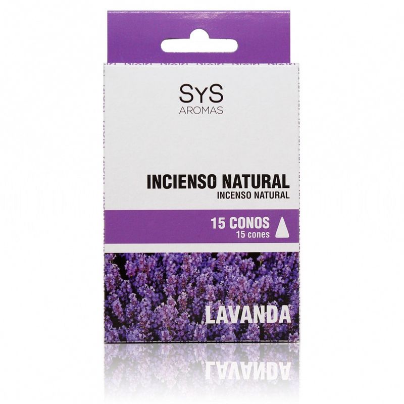 Casa si Gradina - Decoratiuni - Aromaterapie si lumanari - Difuzoare aromaterapie - Conuri naturale parfumate SyS Aromas, Lavanda 15 g - Infinity.ro