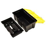 Casa si Gradina - Constructii - Depozitare, transport si protectie - Organizatoare si cutii scule - Cutie de scule, galben, 595x337x316 mm, plastic - Infinity.ro