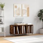 Casa si Gradina - Mobilier - Dulapuri si sifoniere - Dulapuri - Dulap pentru discuri stejar fumuriu 100x38x48 cm lemn compozit - Infinity.ro