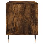 Casa si Gradina - Mobilier - Dulapuri si sifoniere - Dulapuri - Dulap pentru discuri stejar fumuriu 100x38x48 cm lemn compozit - Infinity.ro