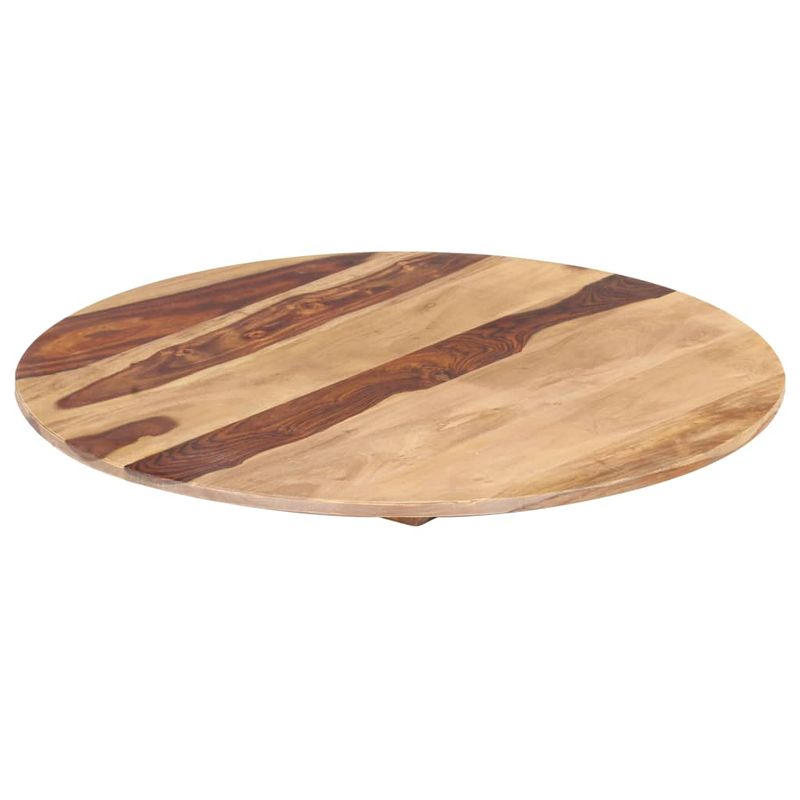 Casa si Gradina - Mobilier - Feronerie si accesorii mobila - Blat de masa, 60 cm, lemn masiv de sheesham, rotund, 25-27 mm - Infinity.ro