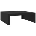Casa si Gradina - Mobilier - Mese si birouri - Masute de cafea - Masuta de cafea, negru, 100x100x35 cm, PAL - Infinity.ro