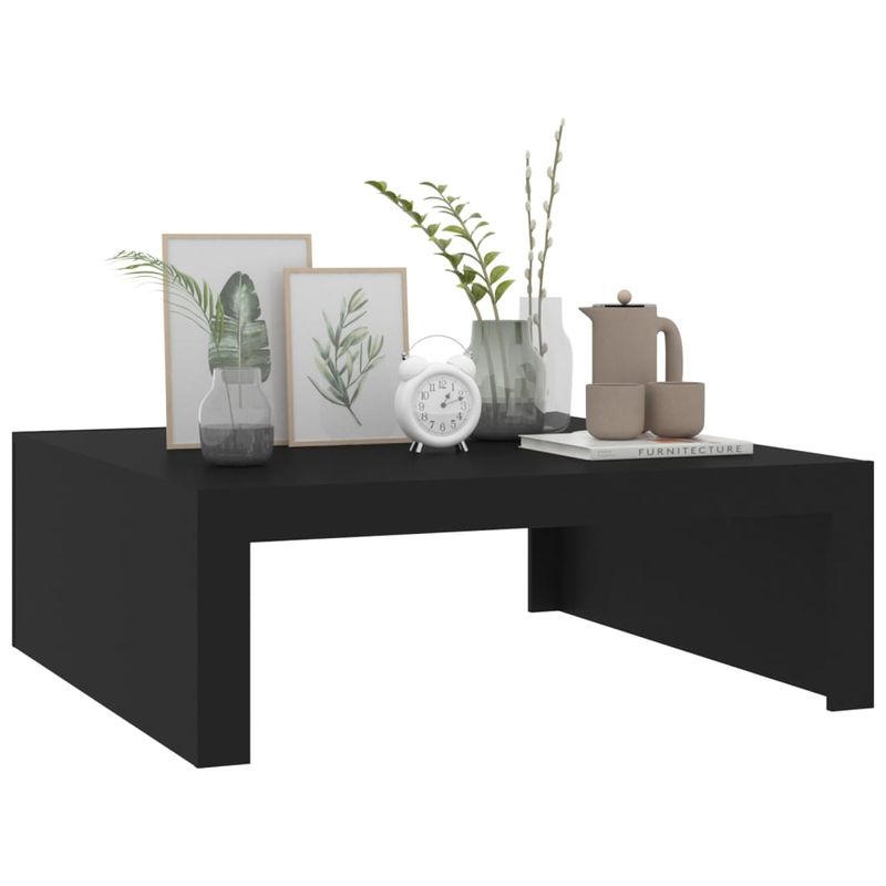 Casa si Gradina - Mobilier - Mese si birouri - Masute de cafea - Masuta de cafea, negru, 100x100x35 cm, PAL - Infinity.ro