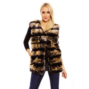 Vesta din blanita artificiala, somon, L/XL