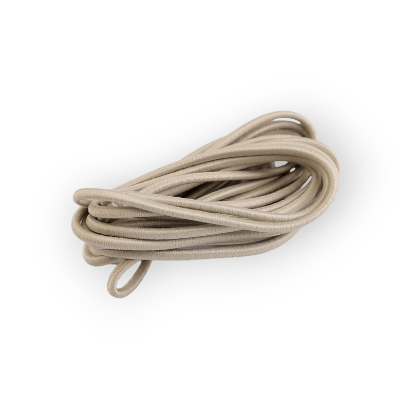 Casa si Gradina - Decoratiuni - DIY - Articole mercerie - Elastic rotund, diametru 3 mm, lungime 3 m Bej - Infinity.ro