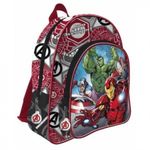 Carti si Birotica - Rechizite - Rucsacuri si genti scolare - Ghiozdan Avengers rosu 3D 2 compartimente 41 cm - Infinity.ro