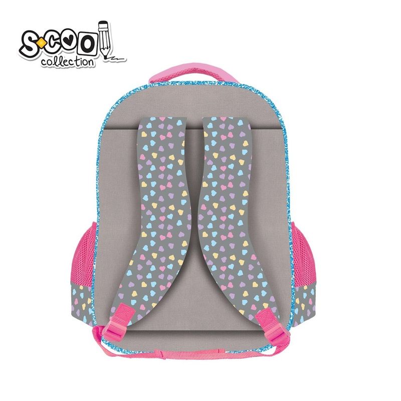 Carti si Birotica - Rechizite - Rucsacuri si genti scolare - Ghiozdan 3D Cu Led HAPPINESS, 40 x 32 x 19.5 cm - Infinity.ro