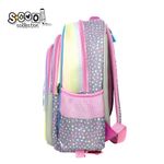 Carti si Birotica - Rechizite - Rucsacuri si genti scolare - Ghiozdan 3D Cu Led HAPPINESS, 40 x 32 x 19.5 cm - Infinity.ro