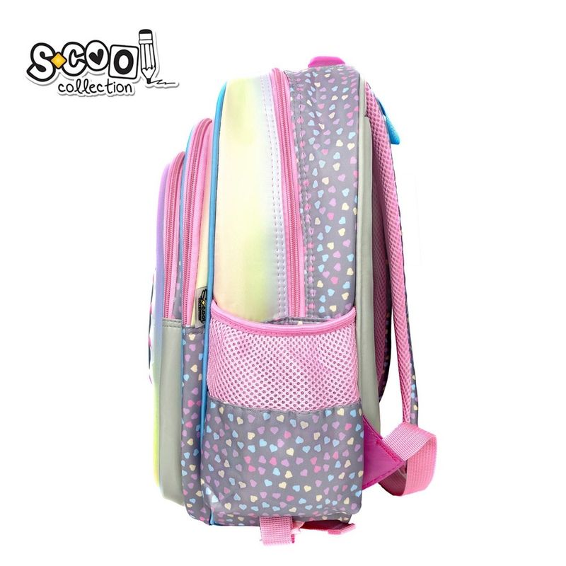 Carti si Birotica - Rechizite - Rucsacuri si genti scolare - Ghiozdan 3D Cu Led HAPPINESS, 40 x 32 x 19.5 cm - Infinity.ro