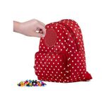 Carti si Birotica - Rechizite - Rucsacuri si genti scolare - Pixie - Rucsac rosu cu buline roz - Infinity.ro