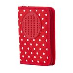 Carti si Birotica - Rechizite - Penare - Penar neechipat Pixie Crew Toadstool, 19.2 x 14.5 x 2.7 cm, Rosu - Infinity.ro