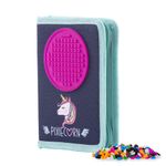 Carti si Birotica - Rechizite - Penare - Penar neechipat Pixie Crew Unicorn, 19.2 x 14.5 x 2.7 cm, Multicolor - Infinity.ro