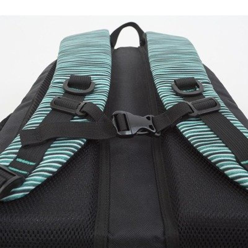 Carti si Birotica - Rechizite - Rucsacuri si genti scolare - Ghiozdan Pixie linii turcoaz, 49 cm - Infinity.ro