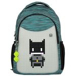 Carti si Birotica - Rechizite - Rucsacuri si genti scolare - Ghiozdan Pixie linii turcoaz, 49 cm - Infinity.ro