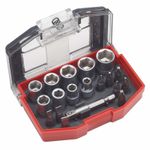 Casa si Gradina - Constructii - Scule electrice si accesorii - Seturi si accesorii pentru gaurit si insurubat - Trusa de biti si tubulare Meister 3384300, 19 piese - Infinity.ro