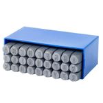 Casa si Gradina - Constructii - Scule de mana si unelte - Accesorii scule de mana - Set poansoane de marcat litere Gravurem 01105000, 5 mm, 27 piese - Infinity.ro