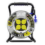 Casa si Gradina - Electrice - Accesorii electrice - Prelungitoare, triple, fise - Prelungitor profesional electric pe tambur H07BQ-F KEL 99471, 50 m - Infinity.ro