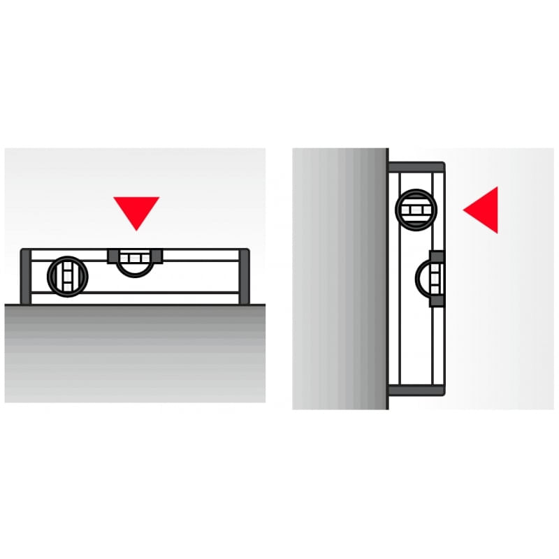 Casa si Gradina - Constructii - Scule de mana si unelte - Unelte de masurat - Nivela Eurostar 690 BMI 690120E, 120 cm - Infinity.ro