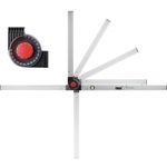 Casa si Gradina - Constructii - Scule de mana si unelte - Unelte de masurat - Nivela cu bula BMI Winkelstar BMI 715060120, 60 120 cm - Infinity.ro