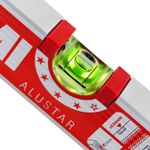 Casa si Gradina - Constructii - Scule de mana si unelte - Unelte de masurat - Nivela cu magnet Alustar BMI 694080EM, 80 cm - Infinity.ro
