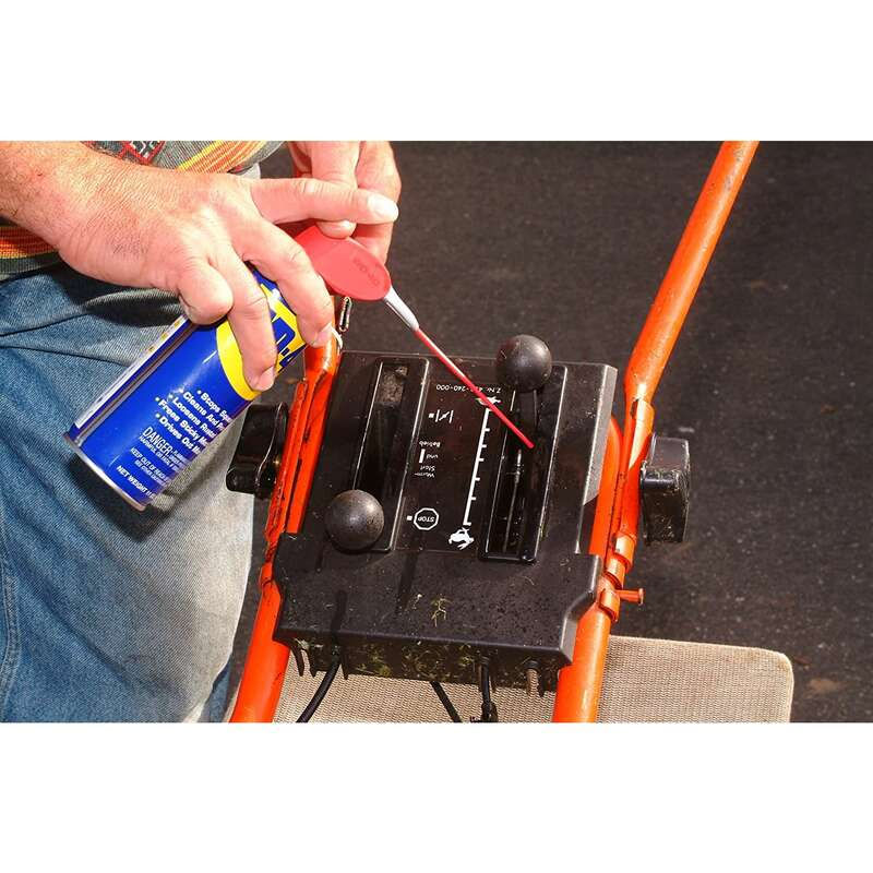 Auto si Moto - Intretinere auto - Produse curatare auto - Spray lubrifiant multifunctional 450SS Smart StrawWD-40, 450 ml - Infinity.ro