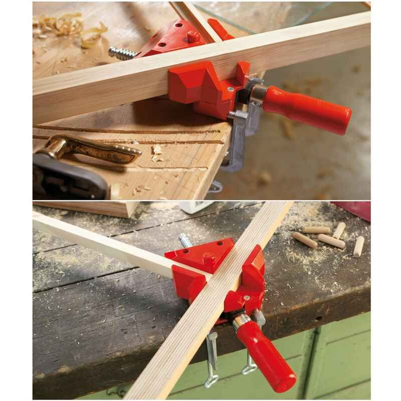 Casa si Gradina - Constructii - Scule electrice si accesorii - Menghine si cleme fixare - Clema de colt la unghi drept de prindere Bessey WS3, 55 mm - Infinity.ro