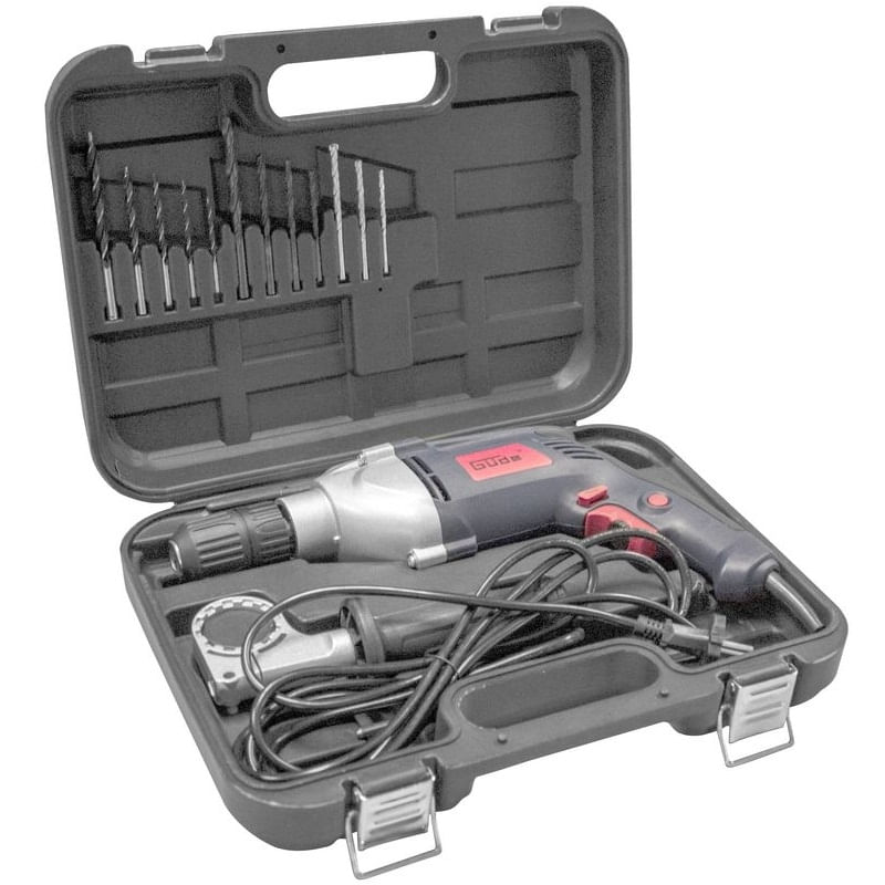 Casa si Gradina - Constructii - Scule electrice si accesorii - Masini de gaurit si insurubat - Masina de gaurit cu percutie SBM 850 E Gude 58112, 850 W, 2700 rpm - Infinity.ro