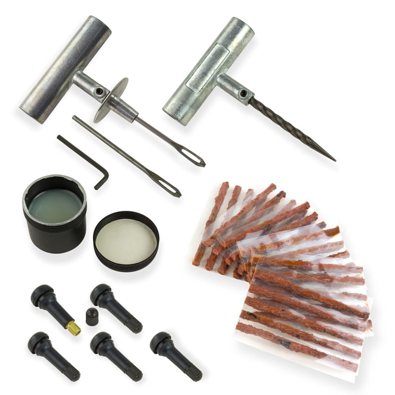 Auto si Moto - Reparatii si depanare - Scule auto - Scule si truse auto - Trusa pentru reparatii anvelope Dema 18058, 40 piese - Infinity.ro