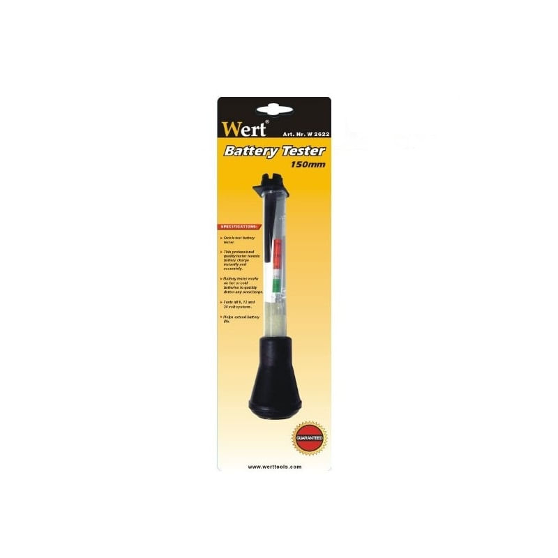 Auto si Moto - Reparatii si depanare - Scule auto - Testere si multimetre - Densimetru acid baterie Wert 2622, 6-24 V - Infinity.ro