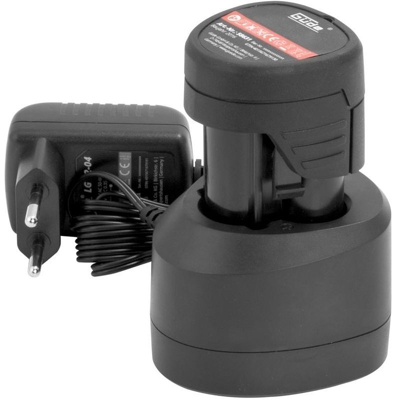 Casa si Gradina - Constructii - Scule electrice si accesorii - Masini de gaurit si insurubat - Masina de gaurit cu acumulator plus set de biti BS 12-131-04K Gude 58601, 12 V, 1.3 Ah - Infinity.ro