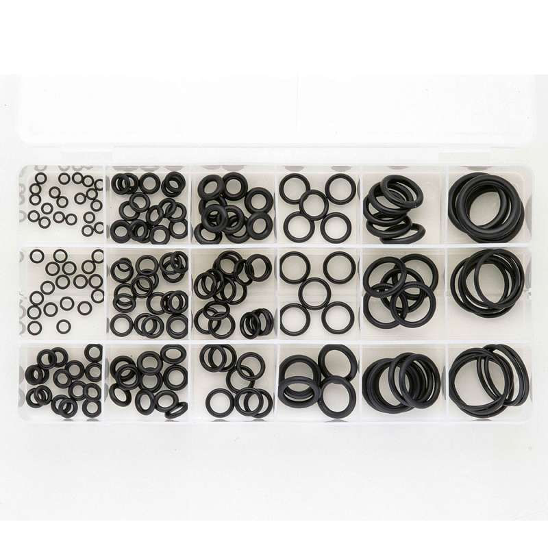 Casa si Gradina - Constructii - Scule de mana si unelte - Seturi scule - Set de garnituri O-ring Tolland HAS02, Ø3-22 mm, 225 piese - Infinity.ro