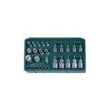 Casa si Gradina - Constructii - Scule de mana si unelte - Chei si truse chei - Trusa chei tubulare speciale cu profil TX Mannesmann 189-29, 29 piese - Infinity.ro