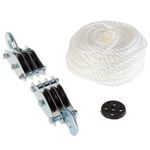 Casa si Gradina - Constructii - Depozitare, transport si protectie - Echipamente pentru transport si ridicat - Scripete manual Mannesmann 012-T-220, 220 Kg - Infinity.ro