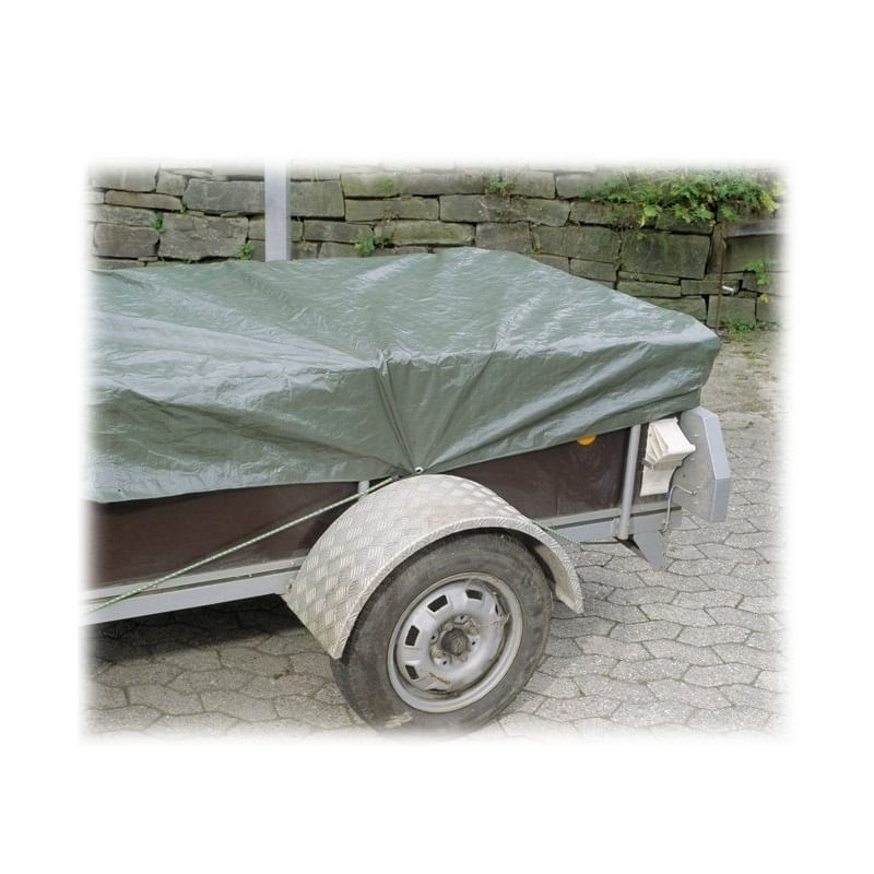 Auto si Moto - Intretinere auto - Huse auto - Prelata impermeabila din polietilena laminata Dema 24703, verde, 3 x 6 m - Infinity.ro