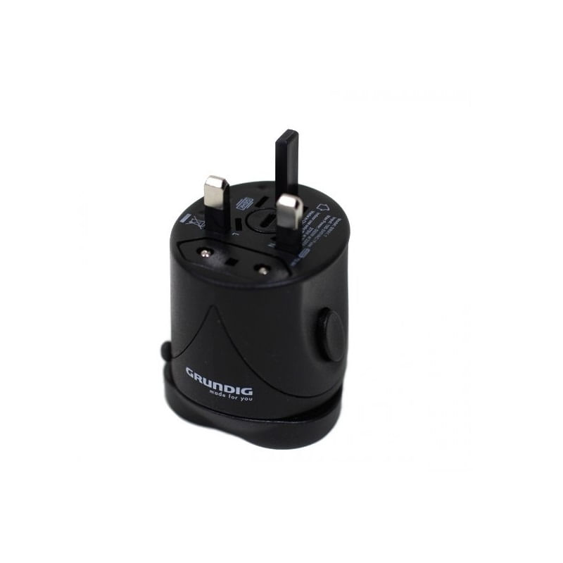 Laptop, Telefoane si Tablete - Telefoane mobile si accesorii - Accesorii Telefoane - Incarcatoare telefoane - Incarcator pentru voiaj 4 in 1 Grundig 42171003, 2, 5 Ah - Infinity.ro