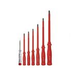 Casa si Gradina - Constructii - Scule de mana si unelte - Surubelnite - Set surubelnite electrician Troy 22300, 7 piese - Infinity.ro