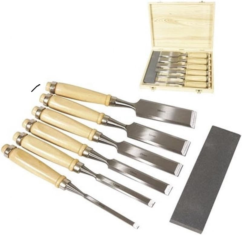 Casa si Gradina - Constructii - Scule de mana si unelte - Ciocane si dalti - Set de dalti pentru lemn Toolland 1340, 7 piese - Infinity.ro