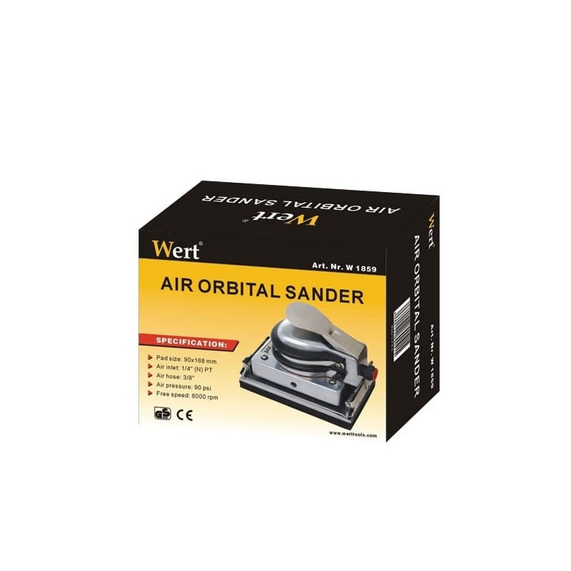 Casa si Gradina - Constructii - Scule electrice si accesorii - Slefuitoare - Slefuitor pneumatic cu vibratii Wert 1859, 1 4, 90x168 mm, 6.3 bari - Infinity.ro