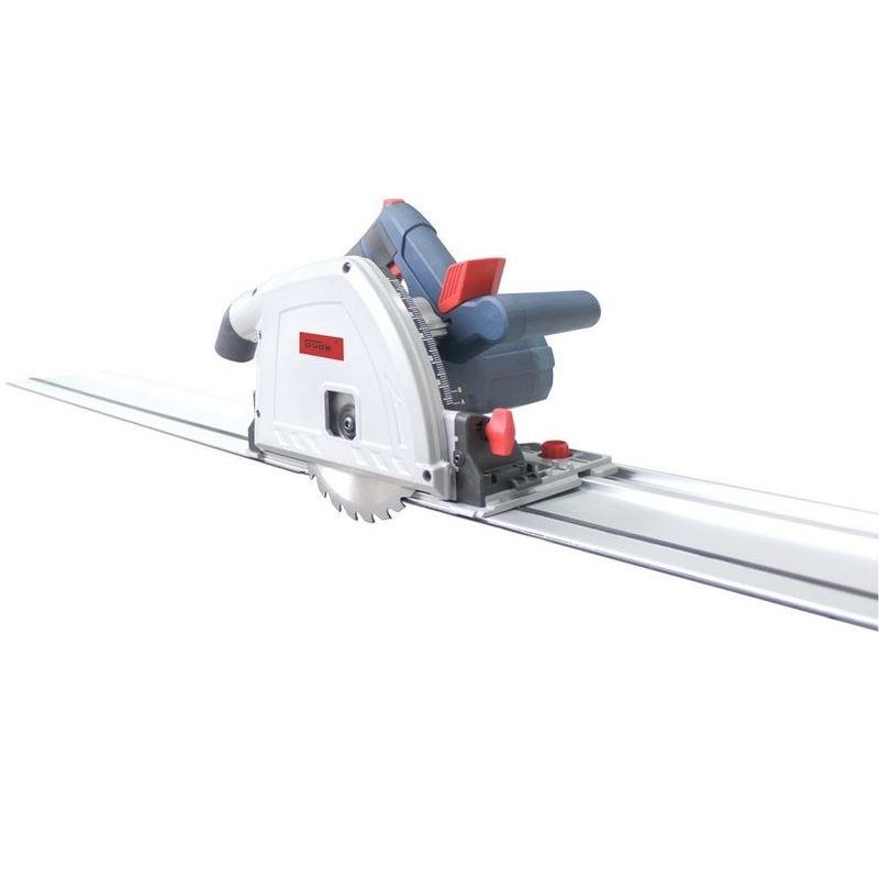 Casa si Gradina - Constructii - Scule electrice si accesorii - Fierastraie electrice - Fierastrau circular de mana cu sina de ghidaj TS 57-1200 KE SET Guede 58138, 1200 W, Ø165 mm - Infinity.ro
