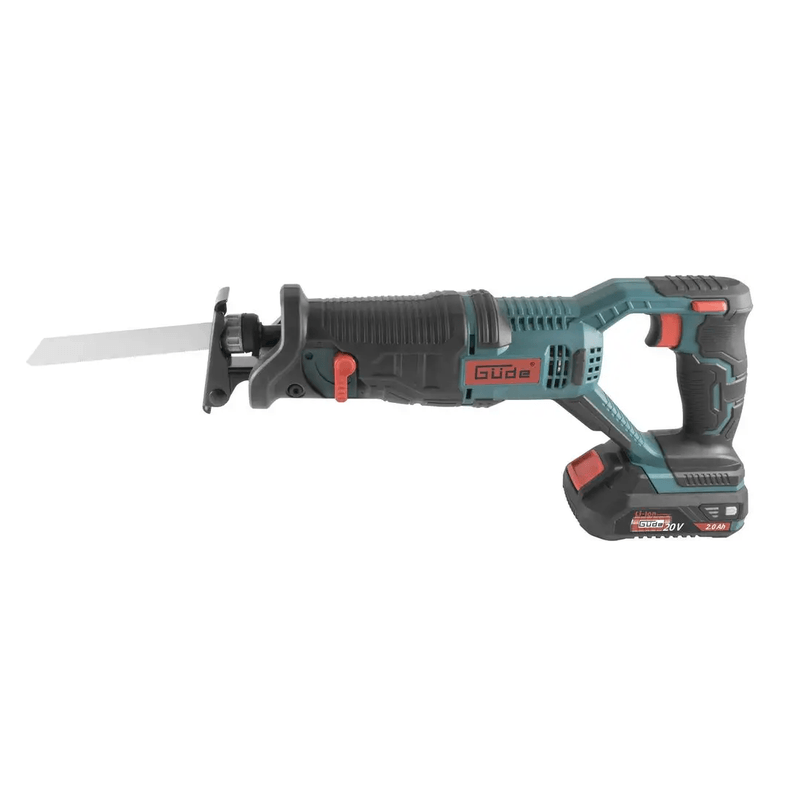 Casa si Gradina - Constructii - Scule electrice si accesorii - Fierastraie electrice - Fierastrau sabie cu acumulator Li-Ion USS USS 20-201-24 Guede 58815, 20 V, 3000 min, 22 mm - Infinity.ro