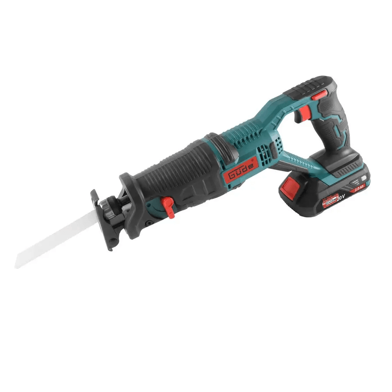 Casa si Gradina - Constructii - Scule electrice si accesorii - Fierastraie electrice - Fierastrau sabie cu acumulator Li-Ion USS USS 20-201-24 Guede 58815, 20 V, 3000 min, 22 mm - Infinity.ro