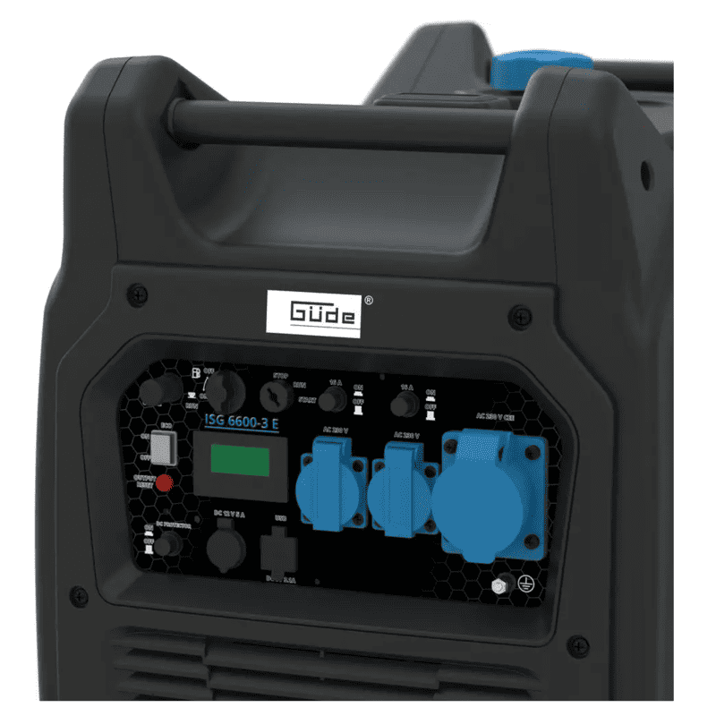 Casa si Gradina - Electrice - Generatoare electrice - Generator de curent pe benzina cu invertor ISG 6600-3 E Guede 40724, 6600 W, 10.1 Cp - Infinity.ro