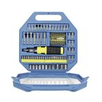 Casa si Gradina - Constructii - Scule electrice si accesorii - Seturi si accesorii pentru gaurit si insurubat - Trusa combinata de biti, chei tubulare si surubelnita Mannesmann 29810, 101 piese - Infinity.ro