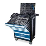 Casa si Gradina - Constructii - Depozitare, transport si protectie - Organizatoare si cutii scule - Carucior portabil cu scule TW1100 Scheppach 5909304901, 7 sertare, 70 piese - Infinity.ro
