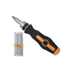 Casa si Gradina - Constructii - Scule electrice si accesorii - Seturi si accesorii pentru gaurit si insurubat - Set de biti cu surubelnita Wert 2256, 16 bucati - Infinity.ro